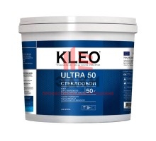 Клей для обоев "KLEO" ULTRA 50 стеклообоев,10кг., ведро (50м2)