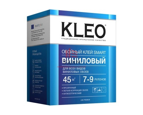 Клей для обоев "KLEO" SMART 7-9 виниловый, 200 гр.