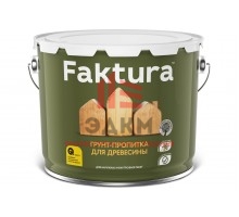 Грунт-пропитка FAKTURA для древесины, ведро 2,5 л