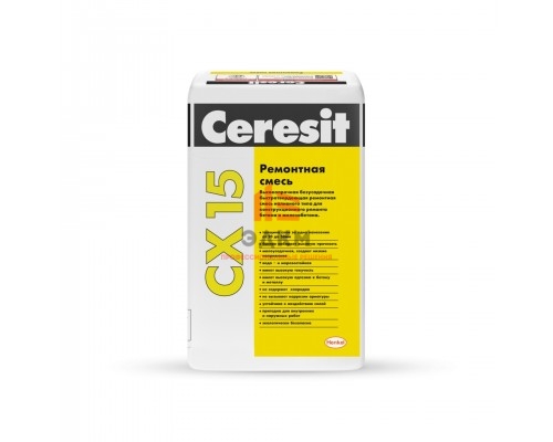 Ceresit CX 15 / Церезит смесь высокопрочная быстротвердеющая 25 кг