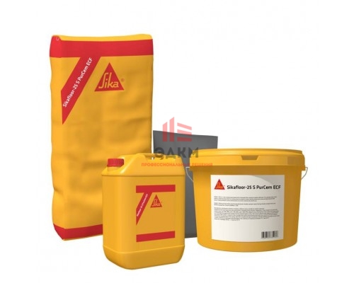 Sikafloor®-25 PurCem® ECF самовыравнивающаяся электропроводящая полиуретан - цементная стяжка для средних и тяжелых условий эксплуатации