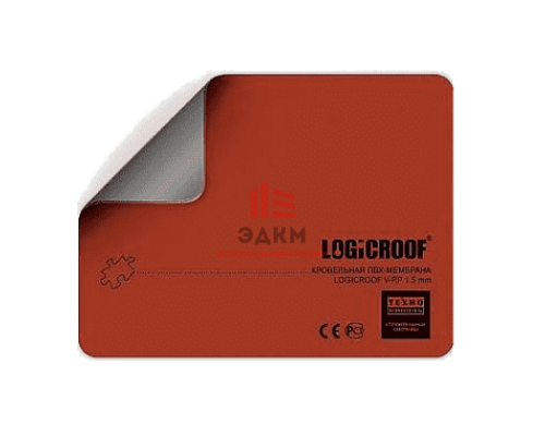 ПВХ мембрана Logicroof V-RP 1,2 мм красная 2,10x25 м