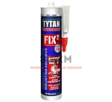 Клей монтажный FIX2 GT, "TYTAN Professional", 290мл