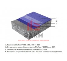 Декоративное эпоксидное напольное покрытие Sikafloor® DecoDur ES-26 Flake