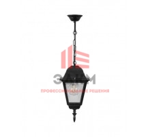 Светильник садово-парковый Feron 4205/PL4205 четырехгранный на цепочке 100W E27 230V, черный