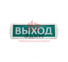 Оповещатель охранно-пожарный световой,12V, белый 300*100*18 мм, Выход,Топаз 12
