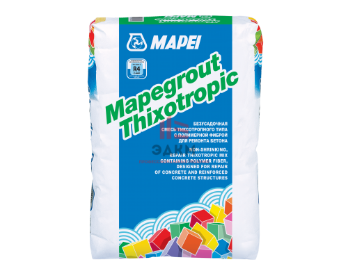 Ремонтная смесь Mapegrout Thixotropic LIGHT GREY