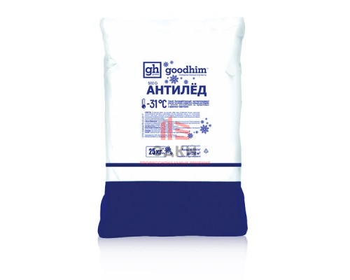 Антигололед 500 G GOODHIM (25 кг) Антигололед 500 G GOODHIM (25 кг)