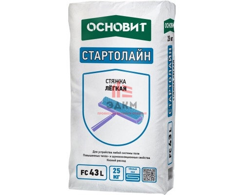 Стяжка Легкая ОСНОВИТ СТАРТОЛАЙН FC43 L