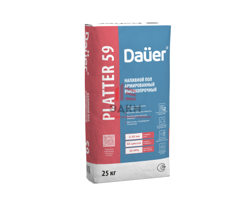 Наливной пол высокопрочный Dauer PLATTER 59