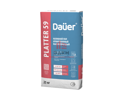 Наливной пол высокопрочный Dauer PLATTER 59