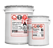 QTP® 2160 RAL ПОЛИУРЕТАНОВЫЙ ОКРАШЕННЫЙ ПОЛУМАТОВЫЙ ЛАК фасовка 12 кг