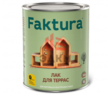 Лак FAKTURA для террас, банка 0,7 л