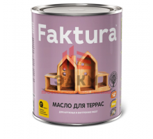 Масло FAKTURA для террас, банка 0,7 л