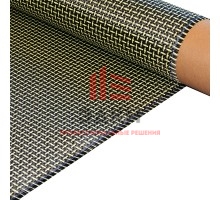 Карбон-Арамидная ткань 175 г/м² (plain weave), ширина  120 см