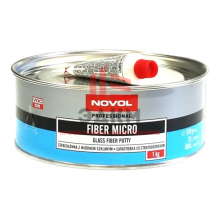 Шпатлевка 1Кг - Полиэфирная Шпатлевка С Коротким Стекловолокном Fiber Micro, Зеленая, В Ко