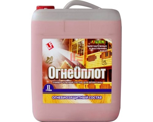 Огнебиозащитный состав Ареал+ ОгнеОплот2 КОЛОР канистра 20 л А-452