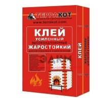 Клей усиленный жаростойкий Терракот, 3 кг