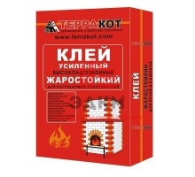 Клей усиленный жаростойкий Терракот, 5 кг