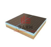 Звукоизоляционная панель Ruspanel RPG COMFORT + 1250х595х26 мм бейсик10/мембрана4/двп12