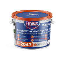 Противоскользящий состав Finlux F-2047 Гараж темно-серый 20 кв.м.
