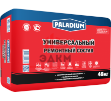 Ремонтный состав универсальный высокопрочный Paladium с фиброволокном, мешок 48 кг