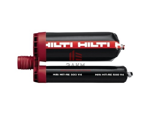 Инъекционный состав Hilti HIT-RE 500 V4 эпоксидная смола, 500 мл