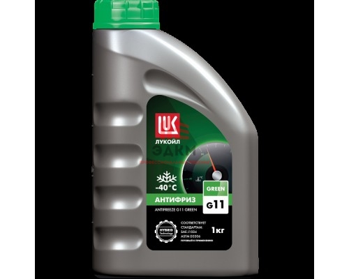 Антифриз Лукойл G11 Green (канистра 1 кг)