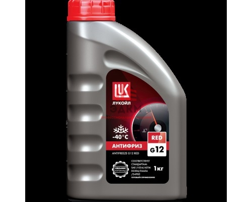 Антифриз Лукойл G12 Red (канистра 1 кг)