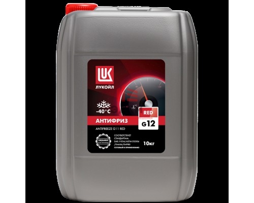 Антифриз Лукойл G12 Red (канистра 10 кг)