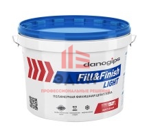 Шпатлевка Danogips Fill&Finish Light универсальная облегченная 10 л/12,3 кг