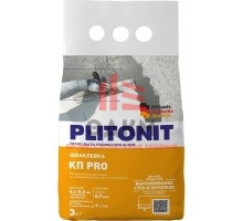 Шпаклевка полимерная Plitonit Кп Pro финишная белая 3 кг