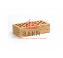 Кирпич облицовочный Воротынск соломенный 1 рустик 250х120х65 М175 F75