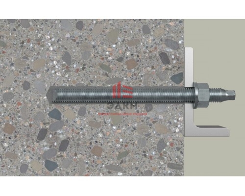 Шпилька для капсульной химии Fischer RG M 12x200 E A4 нерж. сталь, 10 шт. 50576