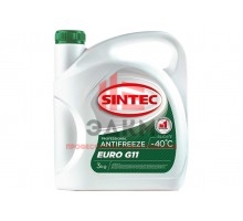 Антифриз Обнинскоргсинтез Sintec Euro зеленый, G11, 3 кг 990465