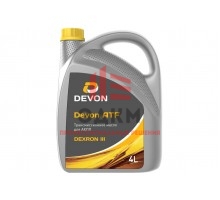 Моторное масло Devon ATF Dexron III, канистра 4 л 338662689