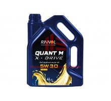 Моторное масло RINNOL QUANT М X-DRIVE синтетическое, 5W-30, 4 л 100445