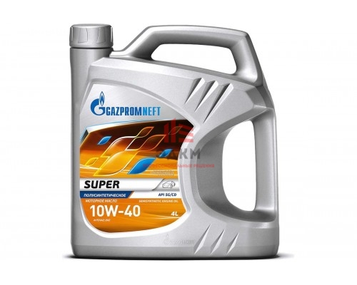 Масло Super 10W-40 4л, Gazpromneft 253142142