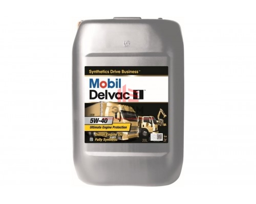 Автомобильное масло MOBIL DELVAC Ultra 5W-40 Ultimate Defense, 20 л 157414