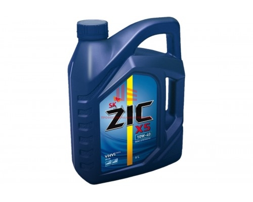 Масло полусинтетическое (X5; 10w40; SN; 6 л) для легковых авто ZIC 172622