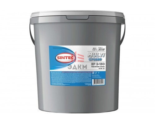 Смазка Sintec Multi Grease EP 2 - 150 (18 кг; синяя) Обнинскоргсинтез