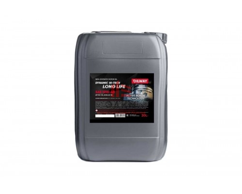 Масло моторное OILWAY Нефтесинтез Dynamic Hi-Tech Long Life SAE 10W-40, API SG/CD, ACEA A3/B3, п/с, 20 л 4640076018132