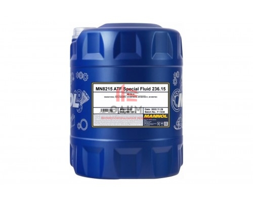 Синтетическая трансмиссионная жидкость MANNOL ATF SPECIAL FLUID 236.15 20 л 3053