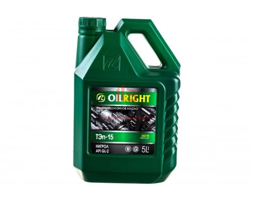 Трансмиссионное масло OILRIGHT ТЭП-15 ТМ-2-18 нигрол, 5 л 2555