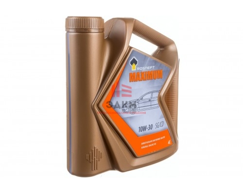 Моторное масло РОСНЕФТЬ Maximum 10W-30 SG-CD минер. кан. 4 л 40814242