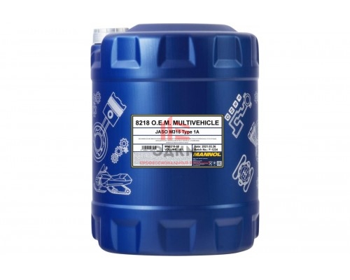 Жидкость АКПП MANNOL O.E.M. MULTIVEHICLE JWS 3309 20 л 3068