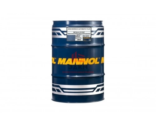 Синтетическое трансмиссионное масло MANNOL DEXRON III AUTOMATIC PLUS, 60 л 1337