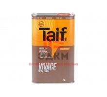Моторное синтетическое масло TAIF VIVACE, 5W-40, 1 л 211025