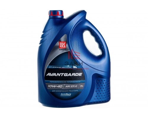 Моторное масло Лукойл АВАНГАРД полусинтетическое SAE 10W-40, API CF-4/SG, 5 л 19306