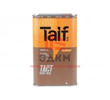 Моторное синтетическое масло Taif TACT, 5W-40, SL/CF, A3/B4, 1 л 211053